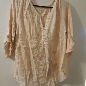 Nine West Vintage America peasant shirt